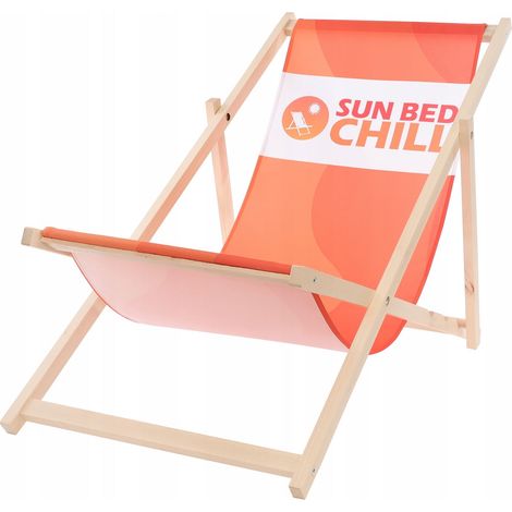 Liegestuhl aus Holz, Strandliegen aus Holz, viele Designs, polnisches Produkt, robust (1/5)