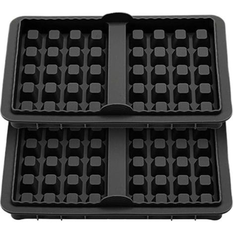 Moule à gaufres en silicone (2 pièces), autres accessoires pour plaques de cuisson pour friteuse à air chaud