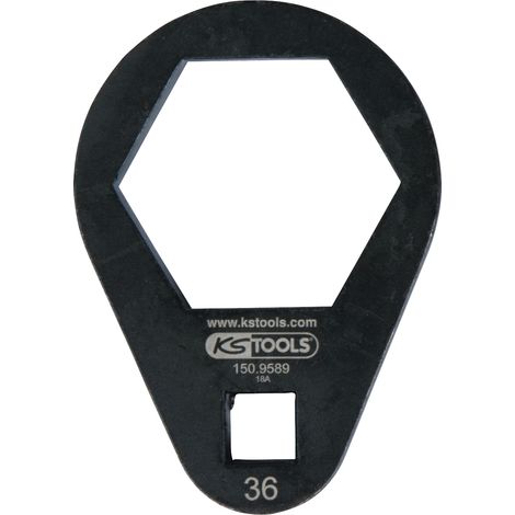 KS Tools 3/8 Einsteck-Ringschlüssel, extra flach, 36 mm