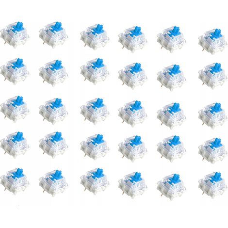 RK Blue Switch SWITCHES 30 pezzi per tastiera meccanica (1/5)