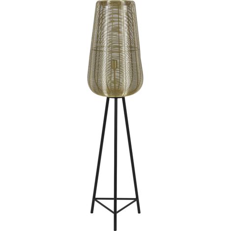 Light & Living - lámpara de pie - Adeta - dorado - metal -