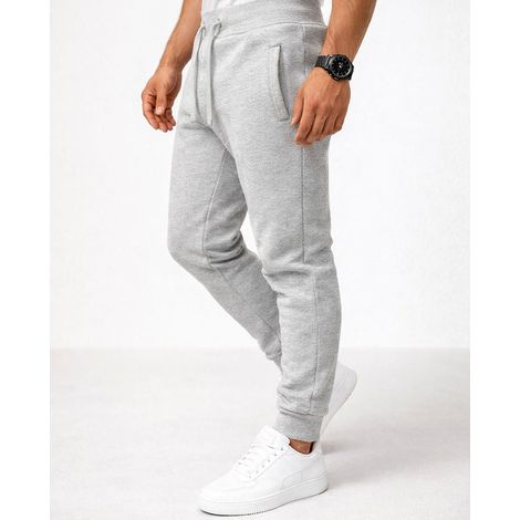 Herren-Jogginghose, grau, Größe Recea XXL
