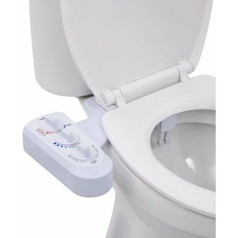 Accessoire siège toilette et eau chaude et froide à double buse (1/5)