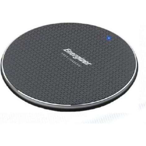 Energizer WCP107 chargeur d'appareils mobiles Smartphone, Écouteurs Noir USB Recharge sans fil Intérieure