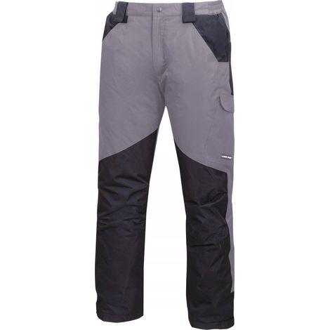 Pantalon isolant à bretelles, gris et noir, taille L, CE, Lahti (1/3)