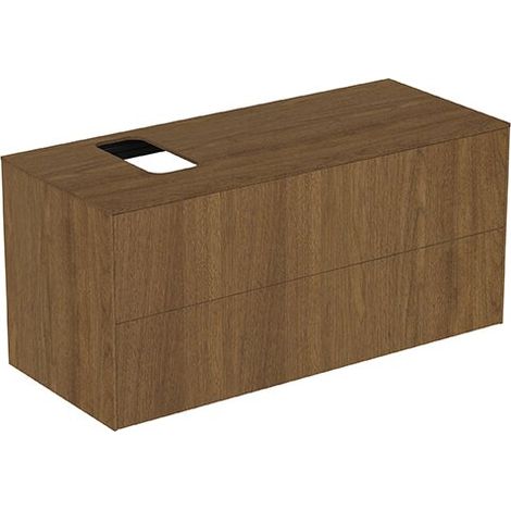 IDEAL STANDARD T3943Y5 Meuble sous-lavabo Conca blanc, 2 tiroirs (1/2)