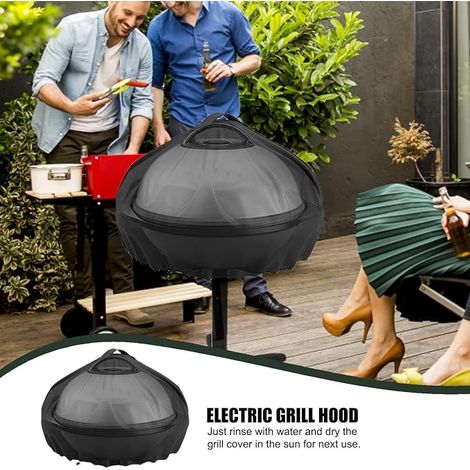 Housse de Gril Housses de Gril entièrement étanches, résistantes aux déchirures UV Barbecue électrique, résistant à l'eau, Couverture de Barbecue pour Barbecue, Couverture de résistante à (1/5)