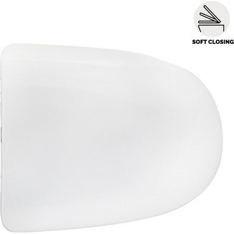 SEDILE WC SENSATION CON SOFT CLOSING Bianco RAK (1/4)