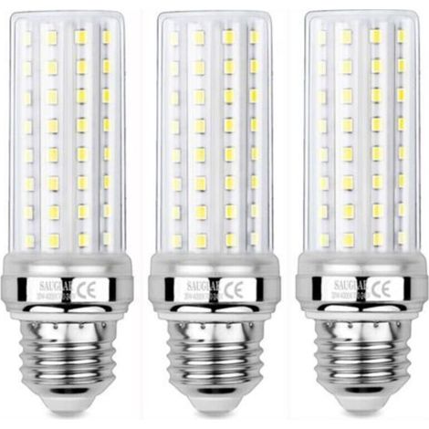 3 Pièces Ampoules de Maïs LED 20W, Équivalent 150W Ampoule Incandescente, 2300LM, 4000K Blanc Neutre, Ampoules à E27 Vis Edison (1/5)