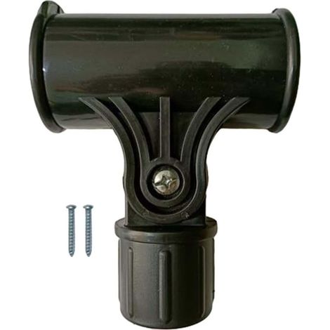 Accessoire de Parasol Déporté, Support de Guidage pour Parasol, Bracket de Guidage pour Parasol de Patio, pour Jardin Pique-Nique Camping Plage, 2025 Nouvelle Support de Direction-Noir (1/5)