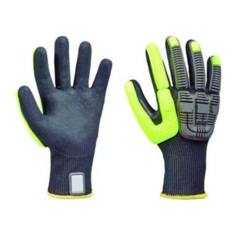 Guante RIG DOG 13 HONEYWELL 6 Negro / Amarillo flúor