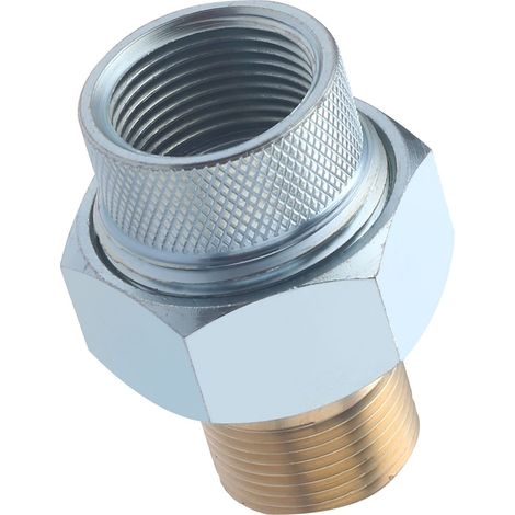 Racor Dieléctrico para Calentador de Agua QUICK PLOMBERIE - Macho Hembra 3/4 (1/5)