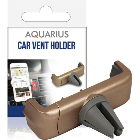 Aquarius Magnetic Car Vent Phone Holder 360 Rotation Universal Hands Free - Gold (1/5)