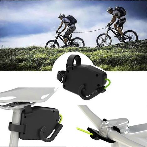 Corde de traction portable pour vélo de montagne, élastique, pour parents et enfants, pour vélos d'extérieur. (1/5)