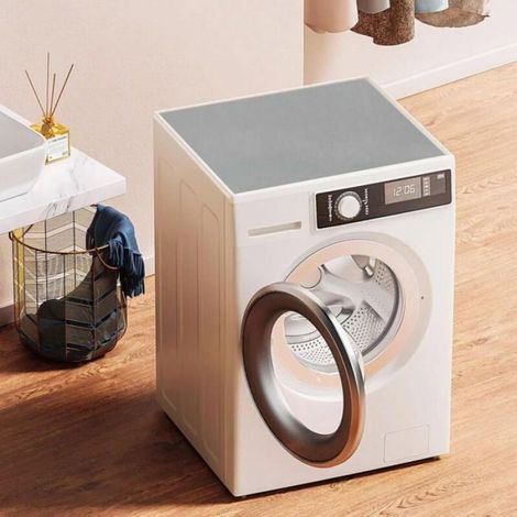 Housse Machine à Laver - - 60x60 cm - Antidérapant - Protection Universelle - Durable (1/4)