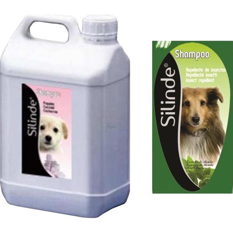 Silinde shampoo per cani repellente insetti tanica da 5 litri