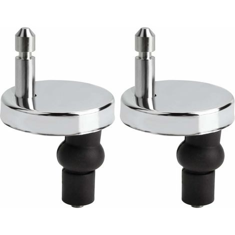 2-teiliges WC-Sitz-Scharnier, 50 mm, universeller Ersatz/Ersatz, geeignet für alle WC-Sitze, schnelle Montage (1/5)