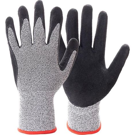 Gants anti-coupures, protection de sécurité pour le jardinage et les travaux de désherbage (1/4)