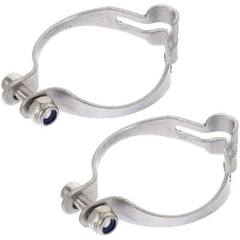 2 Pièces Clips Câble Vélo Acier Fixations Compactes pour Câbles de Frein Support Tube Stable et Léger Cyclisme Organiseurs Portables Bicyclettes - (1/5)