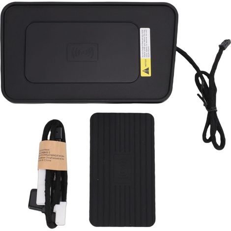 Wireless Car Charging Mat, Non-Slip Silicone Mat with Multiple Protections for 2013-2019, Easy-to-Install Wireless Charger for Phone (1/5)