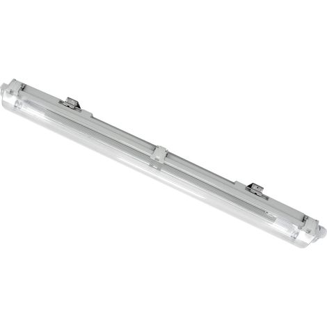 Apparecchio lineare ermetico IP65 60cm 2x18W per LED Arnold Ideus 04381