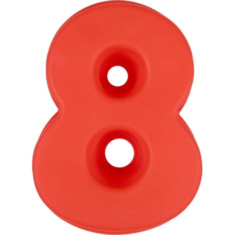 1 Moule à gâteau chiffre 7, silicone alimentaire, 20x25 cm, résistance -40°C à 230°C, pour anniversaire (1/5)