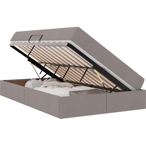 Maison Exclusive - Letto con contenitore e materasso Talpa 120 x 200 cm Poliestere