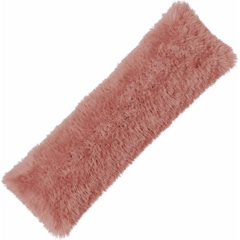 Housse de coussin HEERLEN Rose 40 x 145 cm Fleece PV vidaXL (1/5)