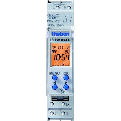 Theben Schaltuhr Digital TR 609 TOP2 S (1/2)