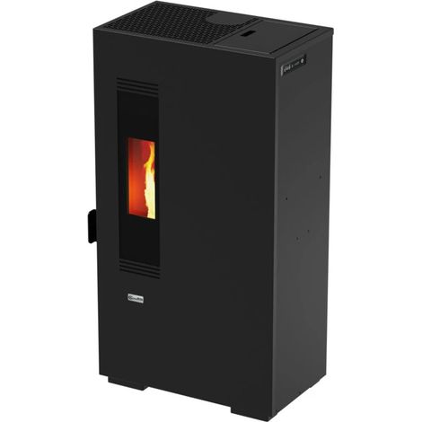 stufa a pellet canadian stove "slimmy 6" nero 6 kw (1/3)