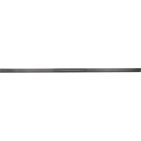 Caniveau de finition recoupable pour receveur JACKOBOARD® Aqua Color&Cut 950 × 33 mm – Gunmetal black (1/2)