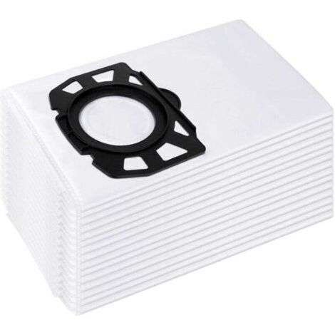 15er Pack Staubsaugerbeutel für Kärcher 2.863-006.0 Vliesfilterbeutel 487 wd4 wd5 wd6 wd5p wd6p Premium mv4 mv5 mv6 Filterbeutel für Nass- und Trockensauger (1/4)