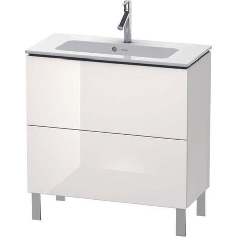 Duravit L-Cube Waschtischunterbau stehend, Compact, 2 Auszüge, (1/5)