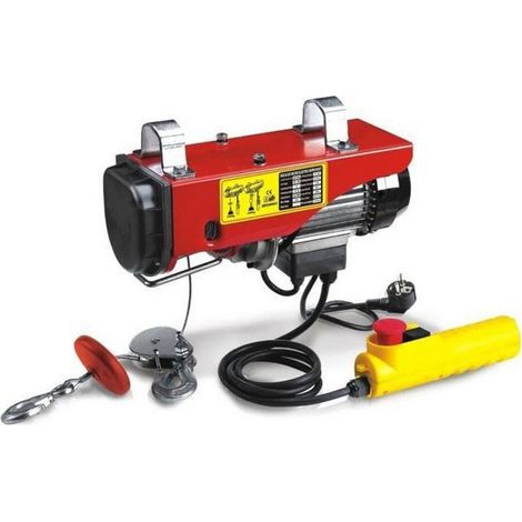 Palan électrique MECAFER P200 - 200kg - Télécommande incluse (1/4)