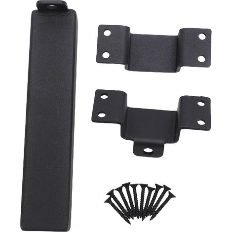 Loquet coulissant générique, serrure de porte robuste en acier (1/5)