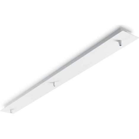 Rosone Lineare All In Metallo Bianco 3 Luci