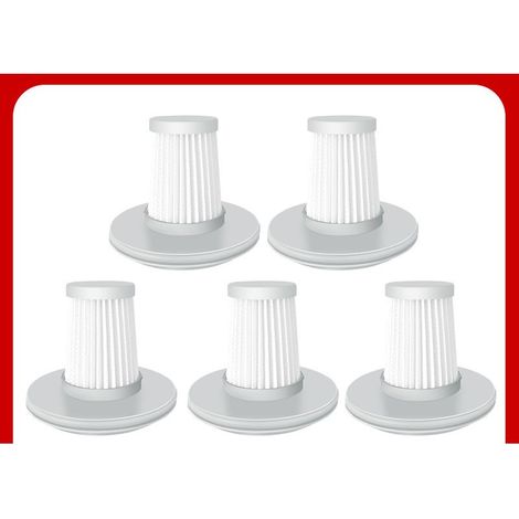 5 pièces filtre HEPA pour Xiaomi Mijia Handy Home Car Mini aspirateur sans fil (1/5)