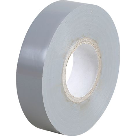 Elektrisches Isolierband 19 mm x 20 m Farbe Grau