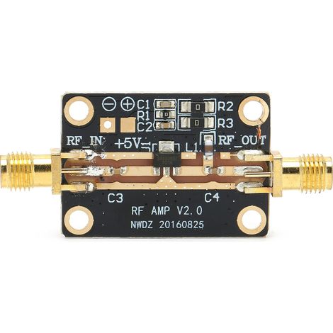 Module amplificateur RF large bande 0,05-6 GHz, haute linéarité, puissance moyenne pour composants électroniques (1/5)
