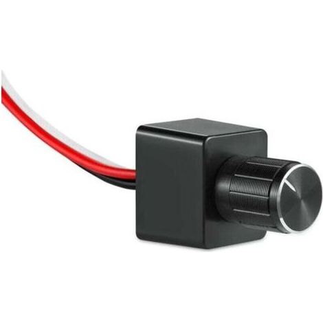 Pair Interrupteur Variateur LED 12V DC PWM Dimmer Contrôleur Réglable pour Camping-car Bateau Remorque Van, pour Lumière LED dimmable, Halogène, Incandescent, Mono-couleur LED Strip Bande (1/4)