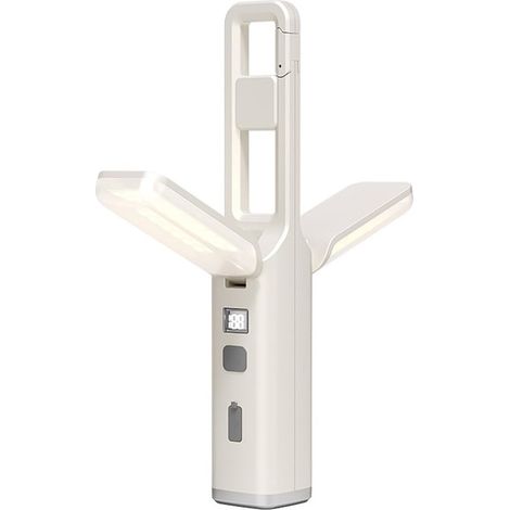 Lampe de secours à détecteur de mouvement, base de prise rechargeable, lampe de secours à détecteur de mouvement pour adultes à utiliser en cas de panne de courant. (1/5)