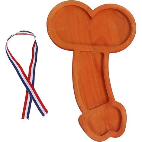 Planche à découper en bois écologique pour viande, fromage, gâteau – 40 cm, plateau de service en bois naturel (1/5)