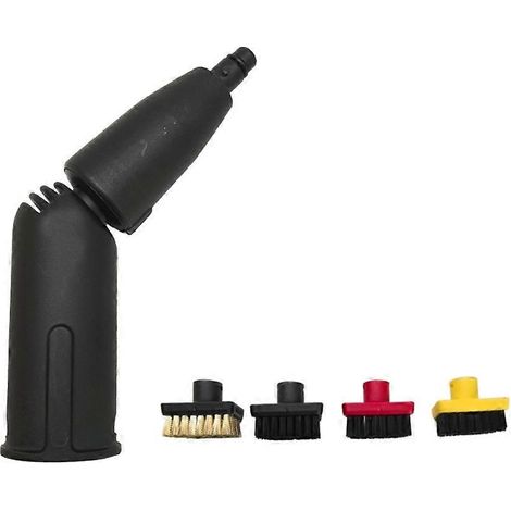 Brosse turbo vapeur + brosse carrée pour nettoyeur vapeur Karcher SC1 SC2 SC3 SC4 SC5 SC7 - Accessoires et pièces détachées 2.863-159 (1/5)