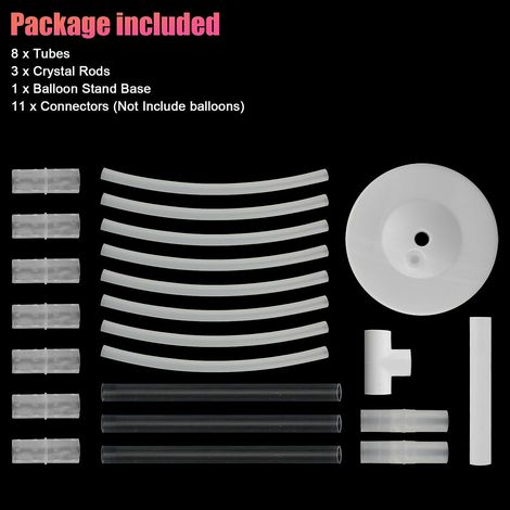 Kit de présentation pour arche de ballons (12 pièces) - Décoration pour mariage, Noël et fêtes - FFY (1/5)
