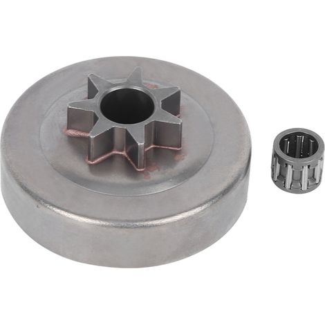 SJLERST 7T Pignon d'embrayage Drum Sprocket Roulement à aiguilles pour tronçonneuse 36 41 136 137 141 142 235 240 (1/4)
