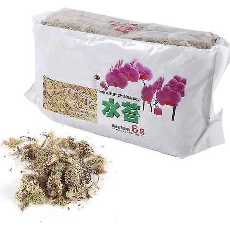 Engrais hydratant à base de sphaigne (12 l) pour orchidées Phalaenopsis (1/5)