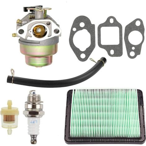 Kit Carburateur de Tondeuse à Gazon pour Honda GCV135 GCV160 GC135 GC160 HRB216 HRT216 Carb Grass Trimemer Remplacement Pats avec Filtre à Air Filtre à Carburant (1/3)