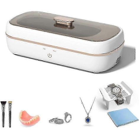 Machine de nettoyage de bijoux à ultrasons professionnelle z pour bijoux 420 ml (1/5)