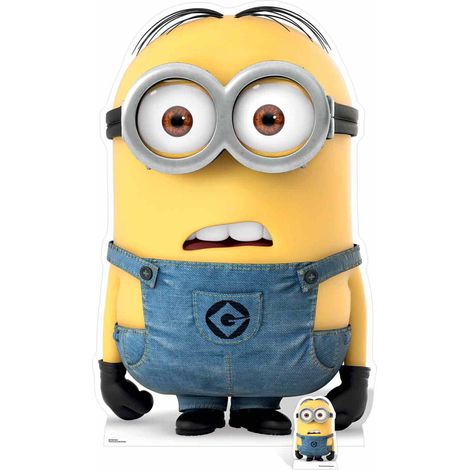 Figurine en carton Dave Les Minions Hauteur 147 cm
