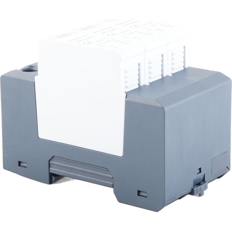 40kA 3P 1500V DC Photovoltaik-Überspannungsableiter, Niederspannungs-Überspannungsschutz, DIN-Schienenmontage, Solar-Überspannungsschutzgerät, 3-polig. (1/5)